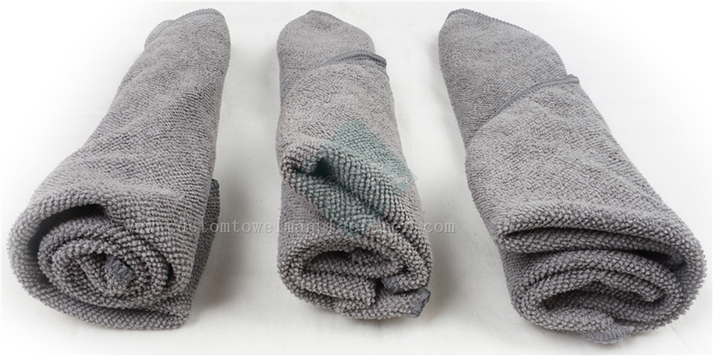 China bulk microfiber cleaning cloths Supplier Custom ribbed towels Factory